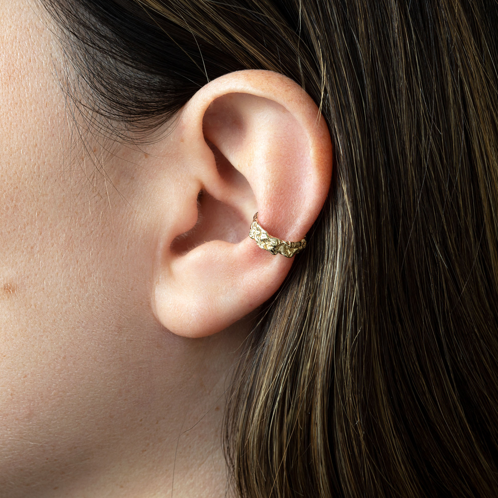 10k gold Ear Cuff